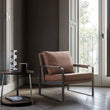 Classic TR58 Armchair, Brown/ Black