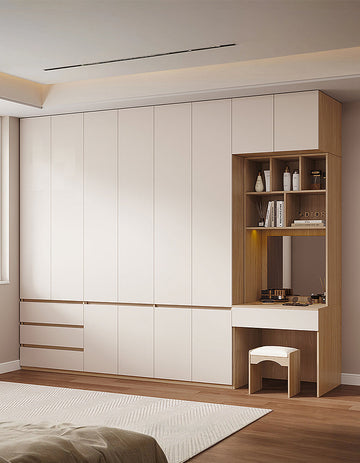 Tiwari Small Wardrobe, 2 Double Wardrobe With Dressing Table, More Size