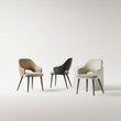3. Bianchi dining chairs in three colours