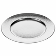 33cm Dia Silver Finish Charger Plate