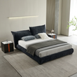 4. Zuri corduroy bed viewed from above