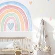Live Vida Rainbow & Raindrops Wall Stickers
