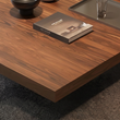 5. Alma wooden tabletop grain and edge detail
