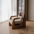 5. Delaney armchair angled window view