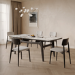 5. Dobson dining table angled room view