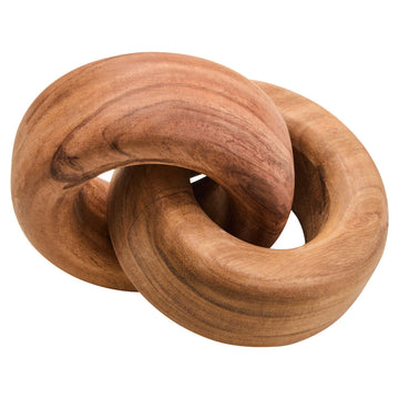 Cato Natural Wood Knot Decor