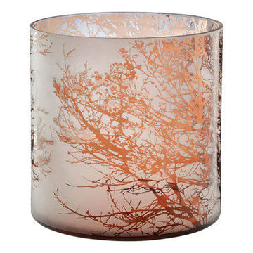 Branch Large Glass Hurricane Candle Holder
