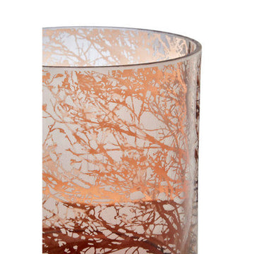 Branch Large Glass Hurricane Candle Holder