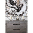 Medium Silver Finish Candle Holder | Cirqua