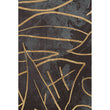 Canvas Black and Gold Wall Art | Astratto