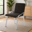 Piermount Black Fabric Dining Chair