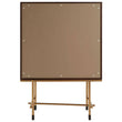 Delta Walnut Wood Veneer Drinks Cabinet