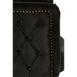Manhattan Black Fabric Tub Chair