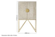 Sadras Whitewash Mango Wood Cabinet