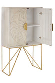 Sadras Whitewash Mango Wood Cabinet