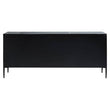 Luxor Grey Recycled Pine Wood 4 Door Sideboard