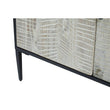 Luxor Grey Recycled Pine Wood 4 Door Sideboard