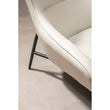 Kaiko Stone Leather Effect Armchair and Footstool