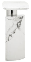 Sesto White Marble Console Table