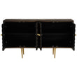 Sipari Dark Mango Wood Carved Sideboard