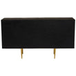 Sipari Dark Mango Wood Carved Sideboard
