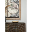 Sipari Dark Mango Wood Carved Sideboard