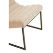 Vogue Ivory Velvet Channel Tufting Lounge Chair