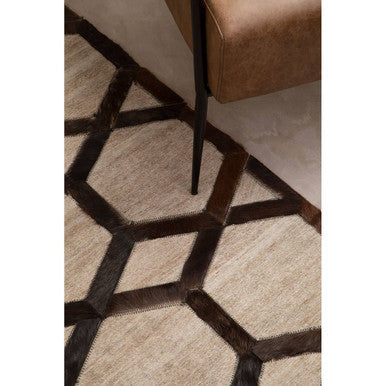 Hoxton Brown Leather Lounge Chair