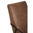Hoxton Brown Leather Lounge Chair