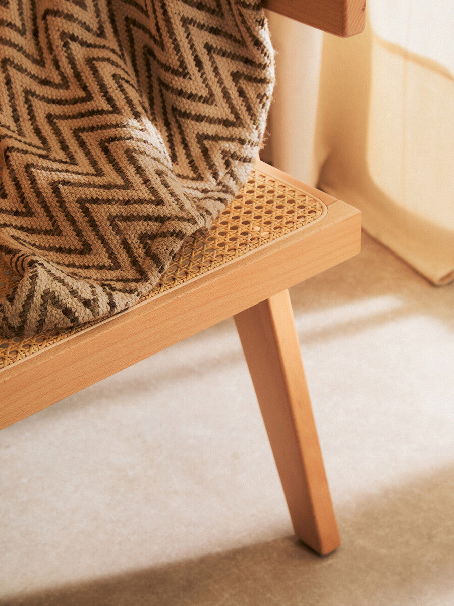 Cebu Natural Cane and Beech Wood Dining Chair