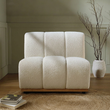 6. Yilmaz armless sofa module front view