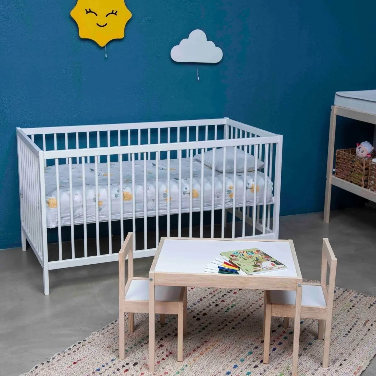 baby toys Montessori Wooden Table & Chair Set