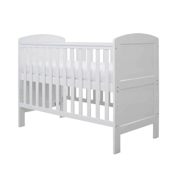 Ickle Bubba Coleby Mini Cot Bed White - Without Mattress