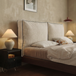 7. Arendt upholstered headboard side detail