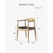7. Kennedy dining chair dimensions