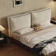 8. Arendt cream headboard and bedding detail