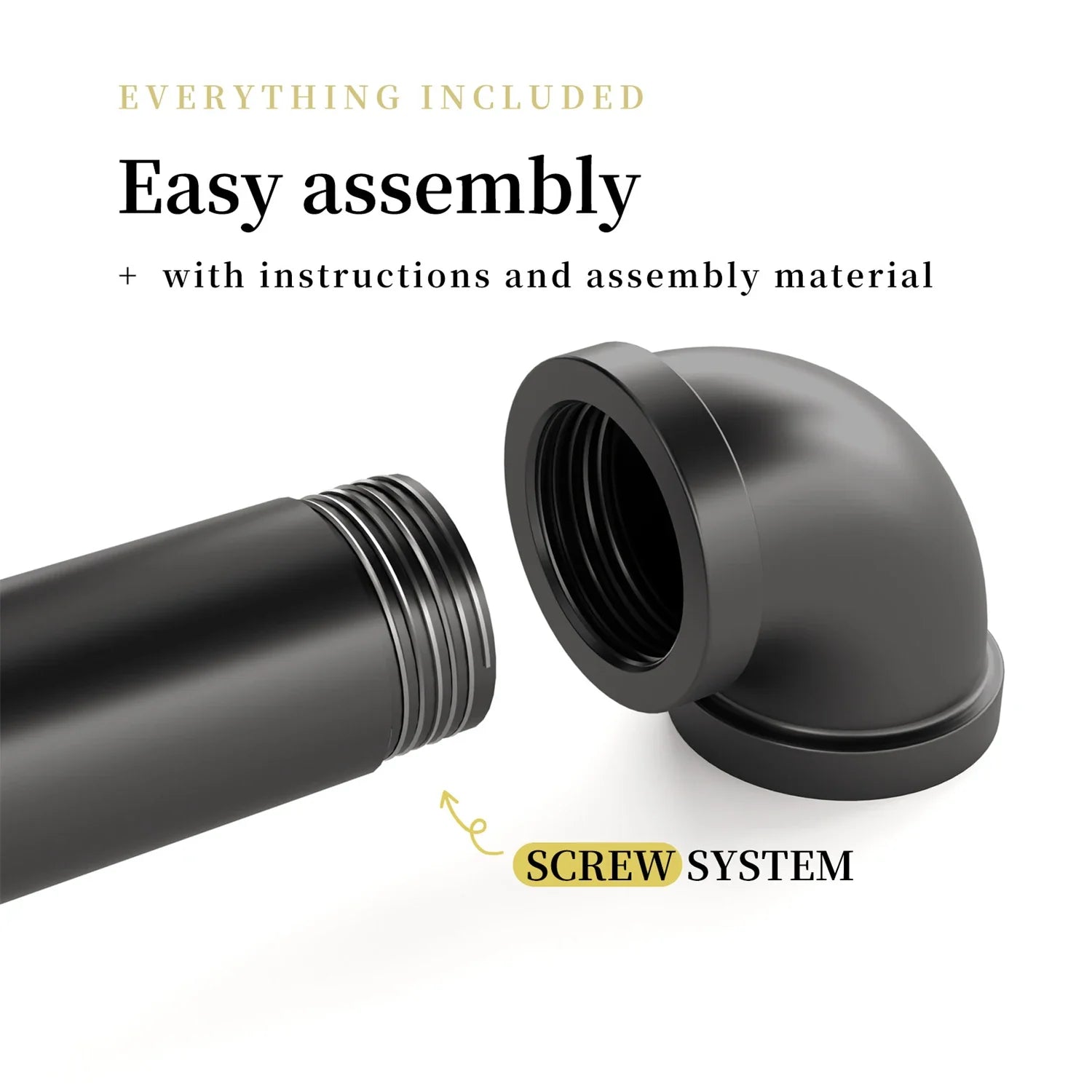 80.7 Inch Long Industrial Pipe Clothes Rack Double Clothes Rail Loft Residential Tidy Wardrobe Wall Clothing Hanging Rack