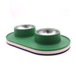 Pet Anti-skid Anti-splash Silicone Stainless Steel Bowl For Pet