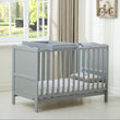 mcc direct Wooden Baby Cot Bed Orlando Top Changer &Aloe Vera Water repellent Mattress
