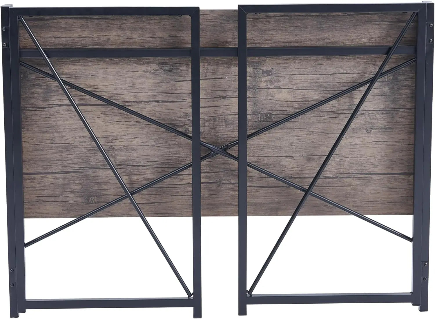 mcc direct Folding Desk Workstation Foldable Computer Desk for office Home Study Writing Table No Assembly Miami-80cm