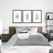 Artwork In Bedroom | Set of 3 wall art prints