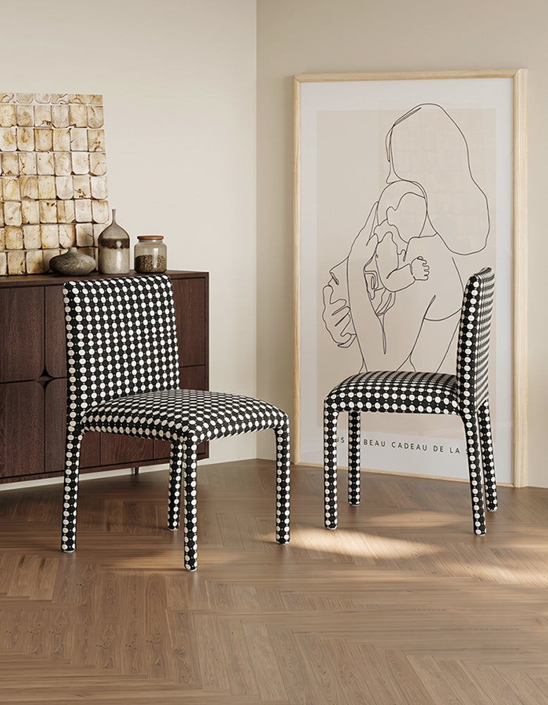 Abelson Dining Chair, Velvet