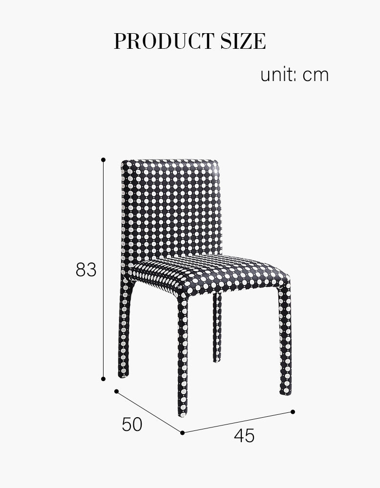 Abelson Dining Chair, Velvet