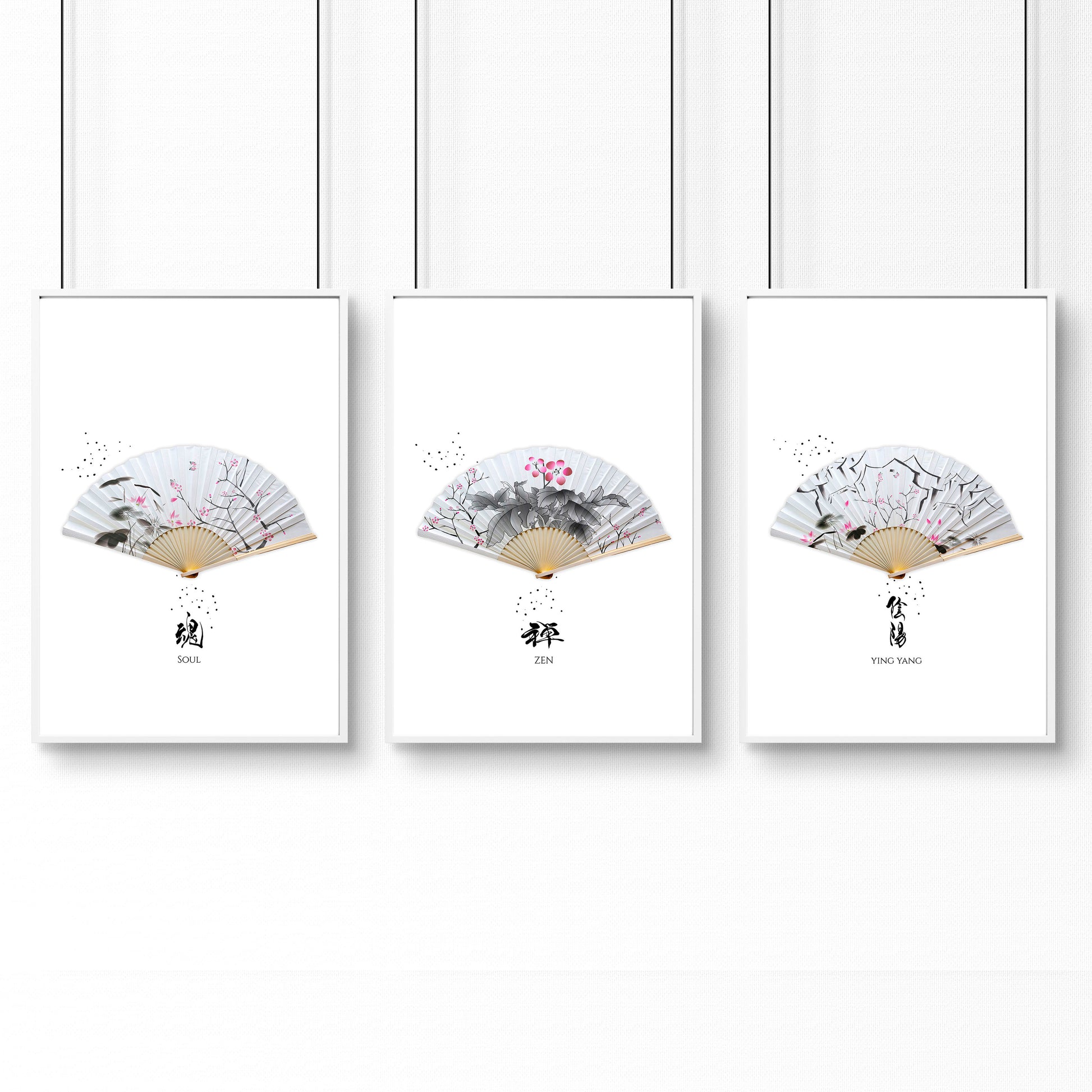 Japanese Prints | Set of 3 wall art prints