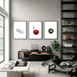 Cool Wall Art | Set of 3 Pop Wall art Prints