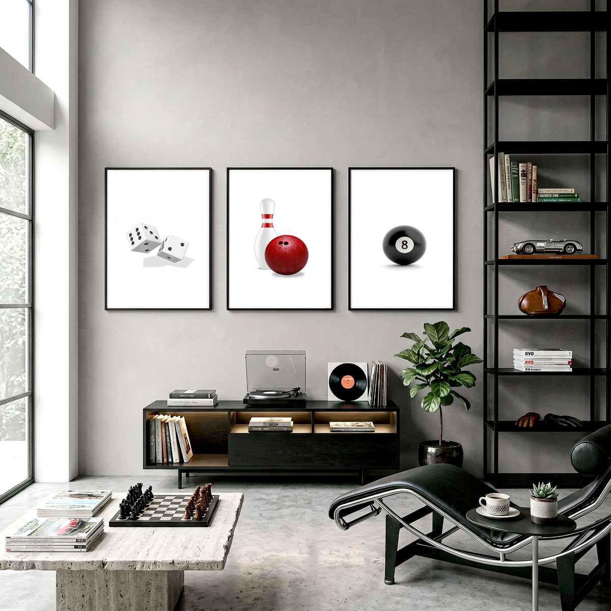 Cool Wall Art | Set of 3 Pop Wall art Prints