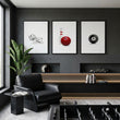Cool Wall Art | Set of 3 Pop Wall art Prints