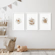 Woodland Wall Murals | Set of 3 wall art prints