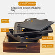 Smokeless Portable BBQ Grill Korean Japanese Barbecue Grill Charcoal BBQ Oven Alcohol Stove Household Non-stick Cooking Tools