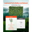 VEVOR Artificial Grass Wall Panels 40/60 x 120in Milan Grass Greenery Boxwood Panel for Outdoor Decor Hedge Screen for Garden